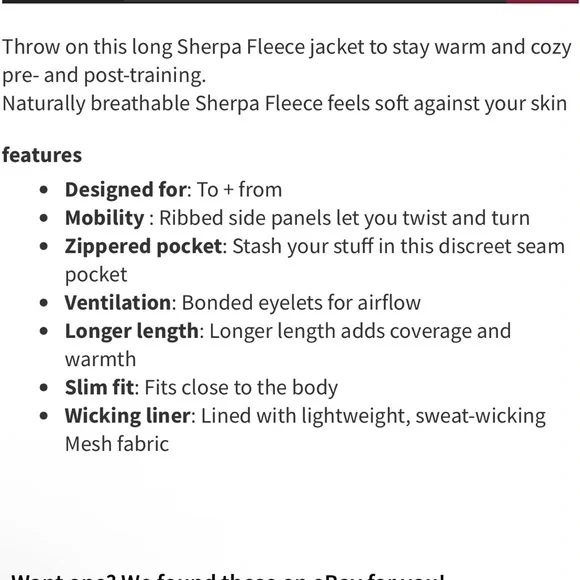 Lululemon Stand Out Sherpa Jacket Heathered Core Light Grey / Silver Drop - Picture 10 of 15